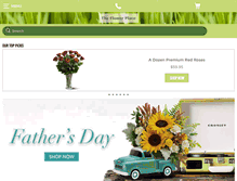 Tablet Screenshot of flowerplaceofnewcastle.com